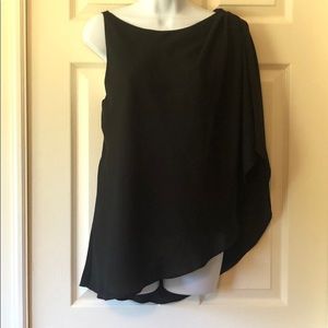BCBG draped top
